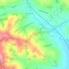 Turnditch CP topographic map, elevation, terrain