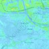Spijkenisse topographic map, elevation, terrain