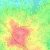 Languenan topographic map, elevation, terrain