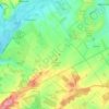 Chilbolton topographic map, elevation, terrain