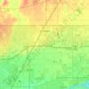 Granger topographic map, elevation, terrain