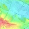 Netherhampton topographic map, elevation, terrain