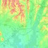 Grad Vrbovec topographic map, elevation, terrain