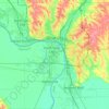 Sioux City topographic map, elevation, terrain