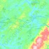 Unity Township topographic map, elevation, terrain