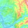 Santo António dos Olivais topographic map, elevation, terrain