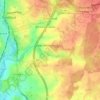 Great Hallingbury topographic map, elevation, terrain