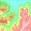 Stockyard topographic map, elevation, terrain