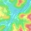 Ashville topographic map, elevation, terrain