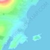 Ballinskelligs topographic map, elevation, terrain