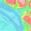 Niederwerth topographic map, elevation, terrain