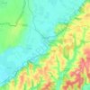 Săcueni topographic map, elevation, terrain