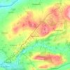 Blindcrake topographic map, elevation, terrain