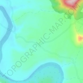 Lato topographic map, elevation, terrain