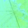 Hallock topographic map, elevation, terrain