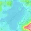 Chew Valley Lake topographic map, elevation, terrain