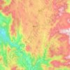 Wum topographic map, elevation, terrain