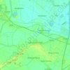 Vigarano Mainarda topographic map, elevation, terrain