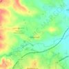 Nynehead topographic map, elevation, terrain