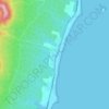 Beaumaris topographic map, elevation, terrain