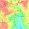 Codnor CP topographic map, elevation, terrain