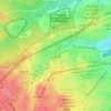 Lucero topographic map, elevation, terrain