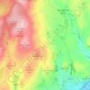 Osmotherley topographic map, elevation, terrain