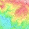 Bétête topographic map, elevation, terrain