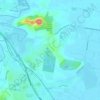 Stapylton topographic map, elevation, terrain