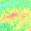 Bartlett topographic map, elevation, terrain