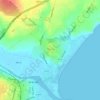 Tiknock topographic map, elevation, terrain