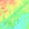 Poplar Grove topographic map, elevation, terrain