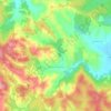 Velika Gradusa topographic map, elevation, terrain