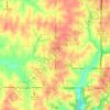 Basehor topographic map, elevation, terrain