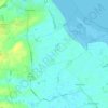 Tetney topographic map, elevation, terrain