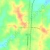 Noxapater topographic map, elevation, terrain
