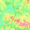 Worth Township topographic map, elevation, terrain