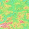 Mariazell topographic map, elevation, terrain