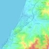 Chakvi topographic map, elevation, terrain