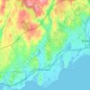 Fairfield topographic map, elevation, terrain