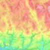 St. Neot topographic map, elevation, terrain