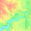 Dunlap topographic map, elevation, terrain