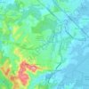 Black Hill topographic map, elevation, terrain