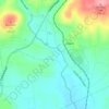 Aspers topographic map, elevation, terrain