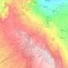 Molo topographic map, elevation, terrain
