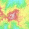 Elak topographic map, elevation, terrain