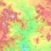 Tuxpan topographic map, elevation, terrain