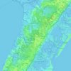 Middle Township topographic map, elevation, terrain