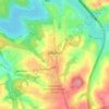 Jacobus topographic map, elevation, terrain