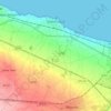 Giovinazzo topographic map, elevation, terrain